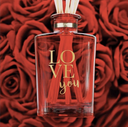 TFU Love Red Transparent Vase Decanter