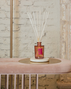 Rose Oud Shiny Black Vase Diffuser (Big)