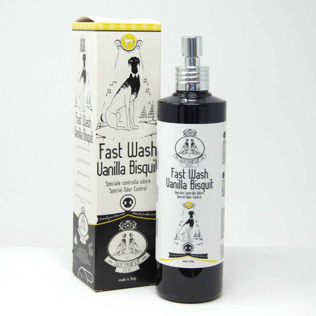 [7711] Dog Fast Wash (Waterless Dry Shampoo) Vanilla Biscuit 250 ml