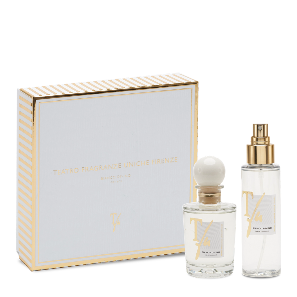 White Divine Giftbox 100ml Sticks + 100ml Fabric Spray