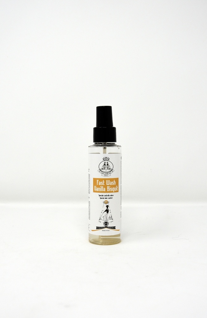 [9920] Dog Fast Wash (Waterless Dry Shampoo) Vanilla Biscuit (100 ml)