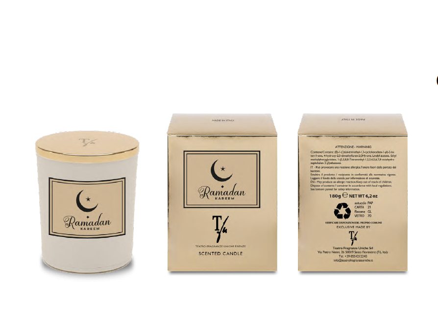 Ramadan Candle 180 g (Black Divine Scent)
