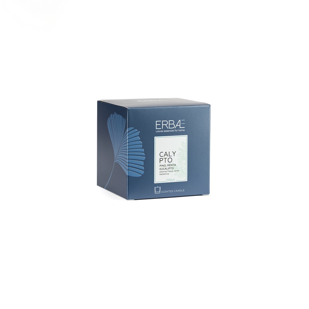 Calypto Candle 210g Transparent Glass