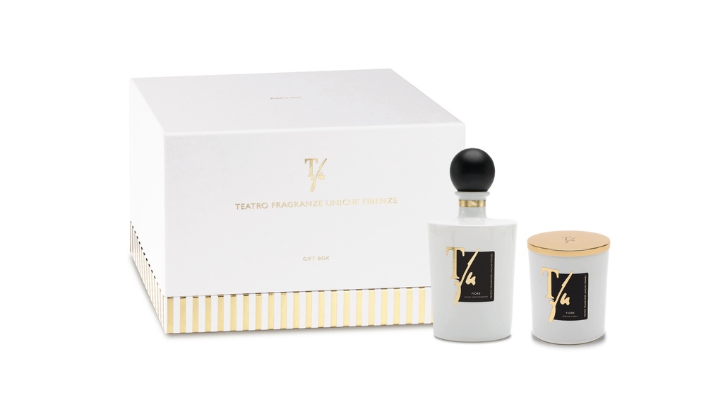 Fiore Sinfonia Giftset 250ml + Candle 180g