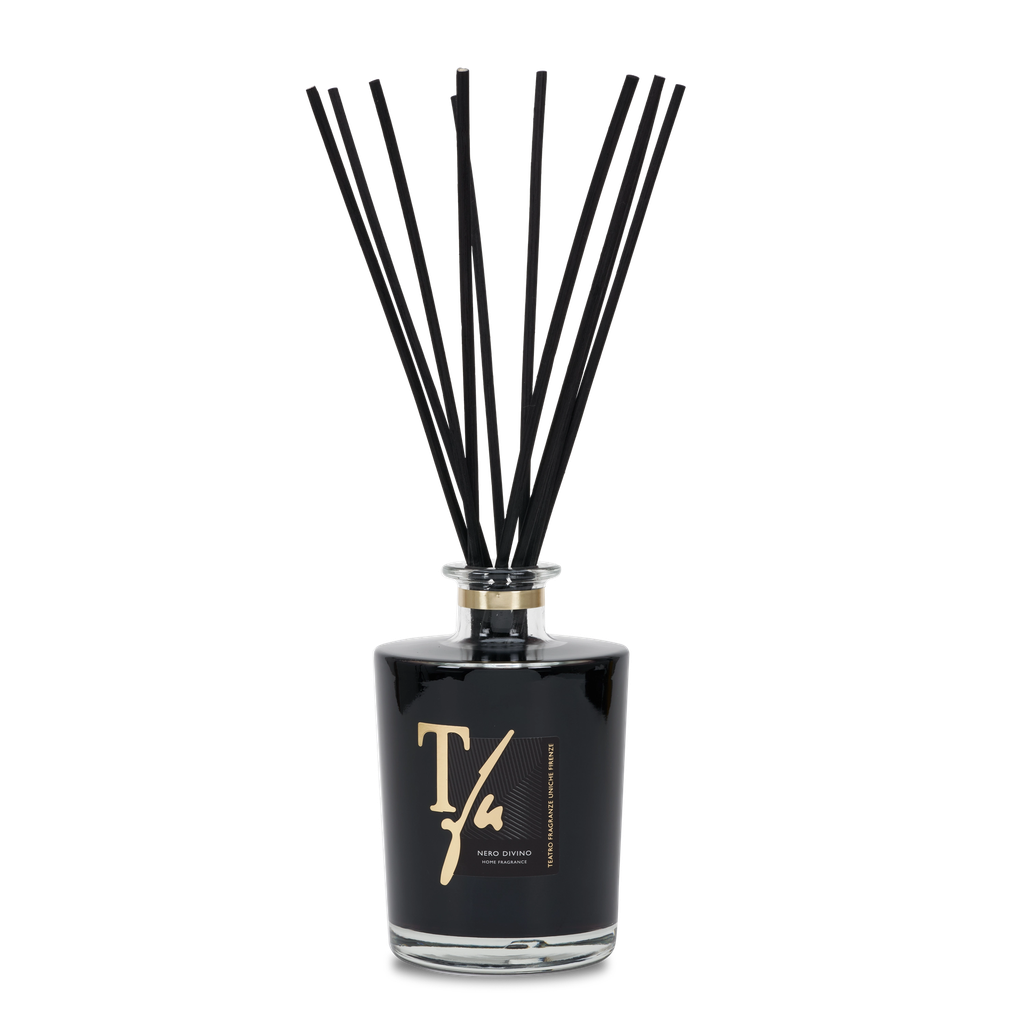 [ND1500VTRTFU] Black Divine Transparent Vase Diffuser (Big) (1500 ml)