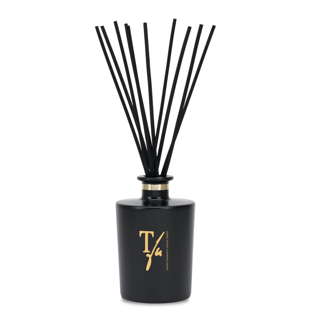 Tabacco Matt Black Vase Diffuser (Big)