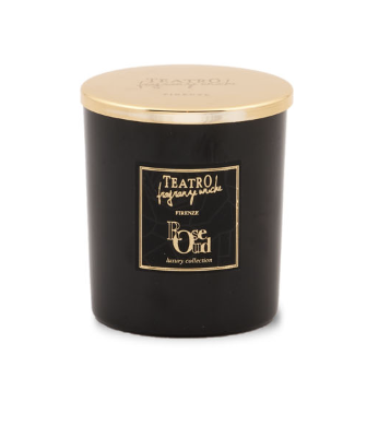 [CAND-ROU180TFU] Rose Oud Candle