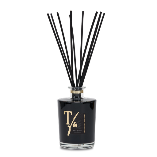 Black Divine Transparent Vase Diffuser (Big)