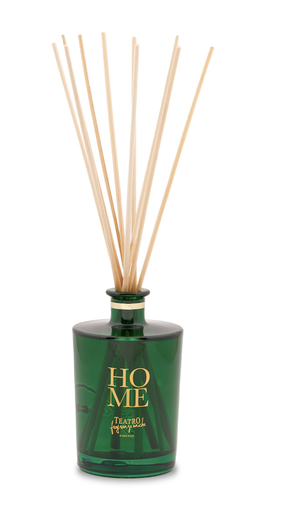 Home Green Transparent Vase Diffuser (Big)