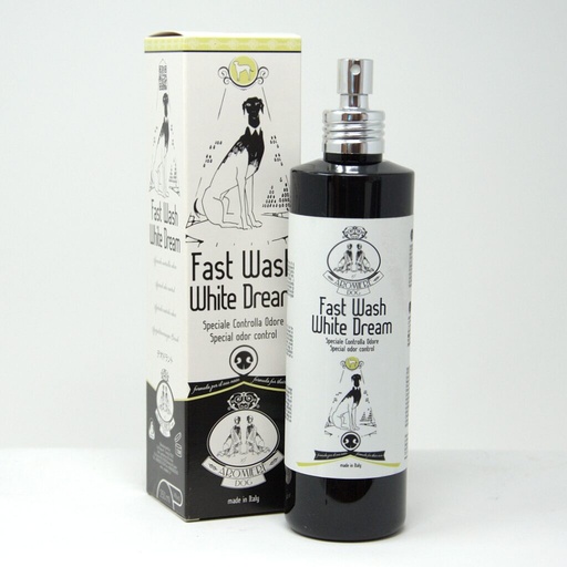 [7650] Dog Fast Wash (Waterless Dry Shampoo) White Dream 250 ml