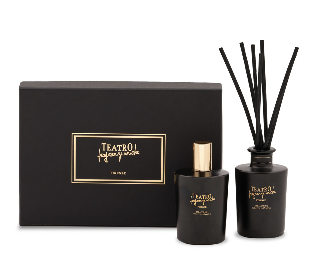 Tobacco Home Fragrance Gift set | Teatro Fragranze Uniche
