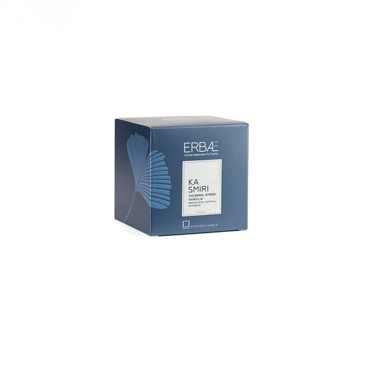 [490032] Kasmiri Candle 210g Transparent Glass